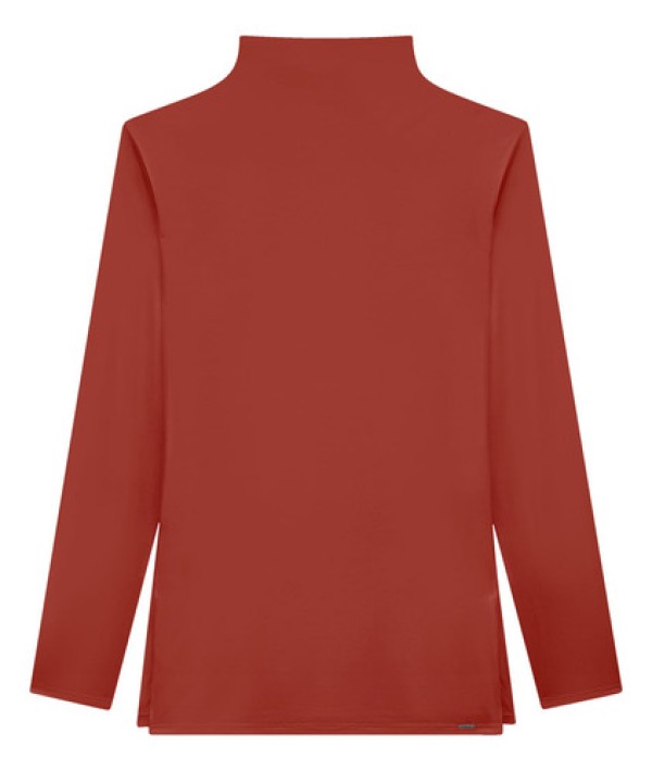 Blusa Lunender Gola Alta Vermelho