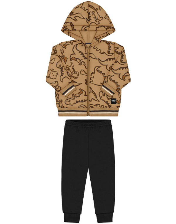 Conjunto Alakazoo Infantil Menino Inverno com Estampa Dinossauros 1/3 - 65234