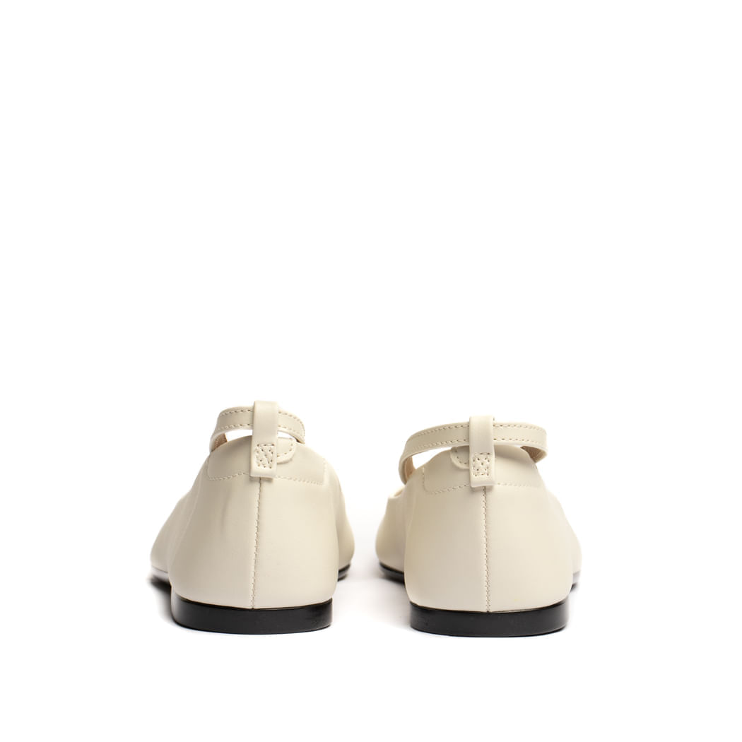 Encontraproduto.com.br - Sapatilha Moleca Fivela Branco