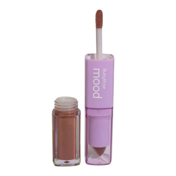Encontraproduto.com.br - Batom Duo Matte Ruby Rose Mood Hb861410 Cm10