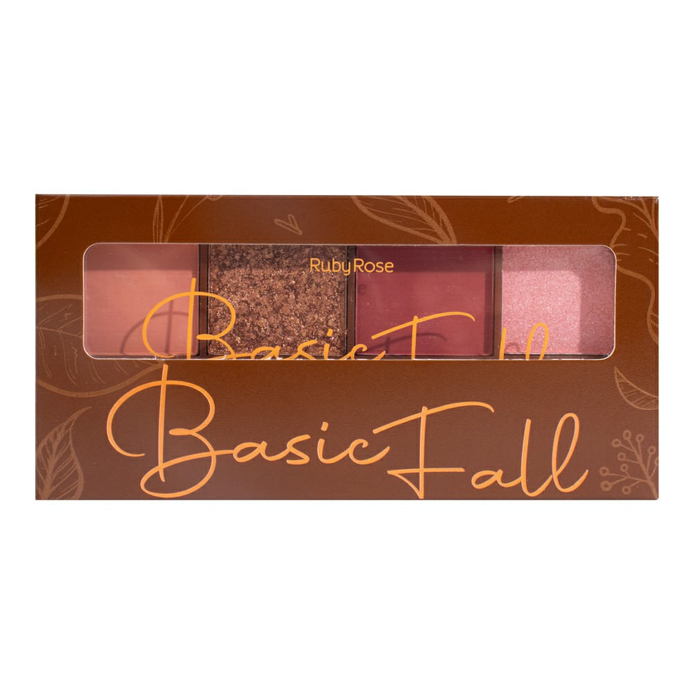 Encontraproduto.com.br - Paleta De Sombras Basic Fail - Ruby Rose