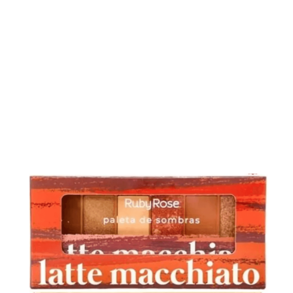 Encontraproduto.com.br - Paleta De Sombras Latte Macchiato Hbf531 - Ruby Rose