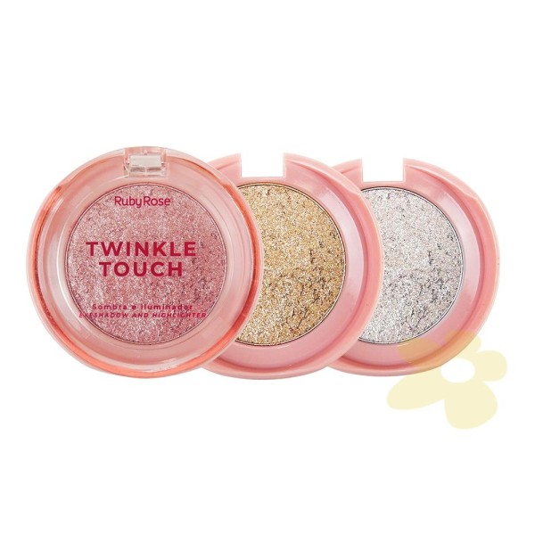Encontraproduto.com.br - Sombra e Iluminador Twinkle Touch - Ruby Rose