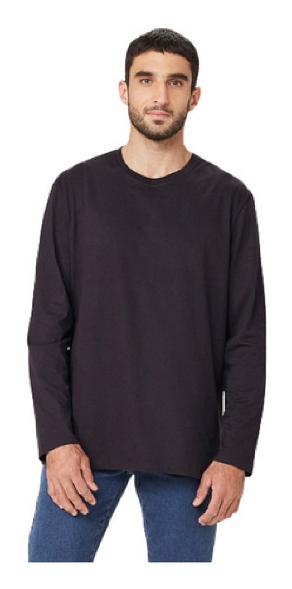 Camiseta Hering Masculina Super Cotton (manga Longa)