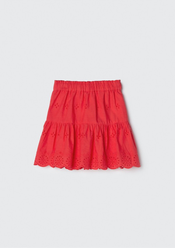 Encontraproduto.com.br - Shorts Infantil Menina - Vermelho