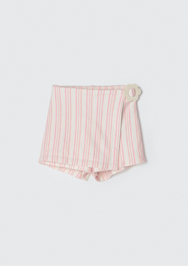 Encontraproduto.com.br - Shorts Infantil Menina Toddler - Rosa