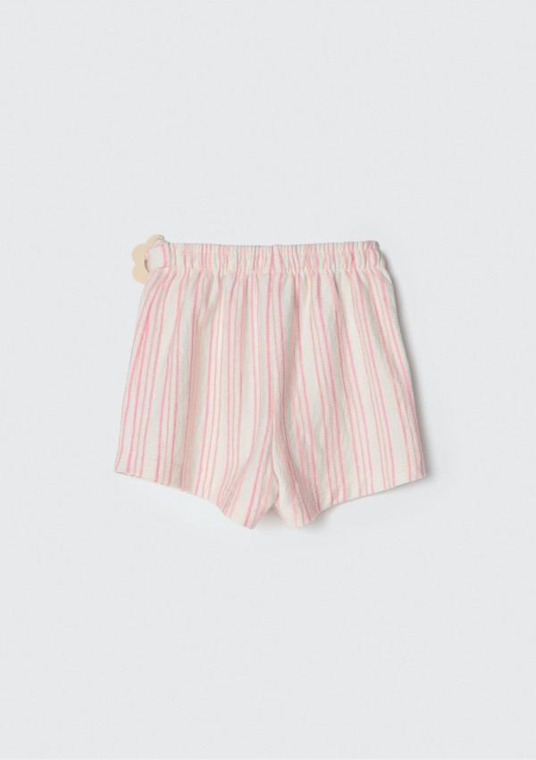 Encontraproduto.com.br - Shorts Infantil Menina Toddler - Rosa