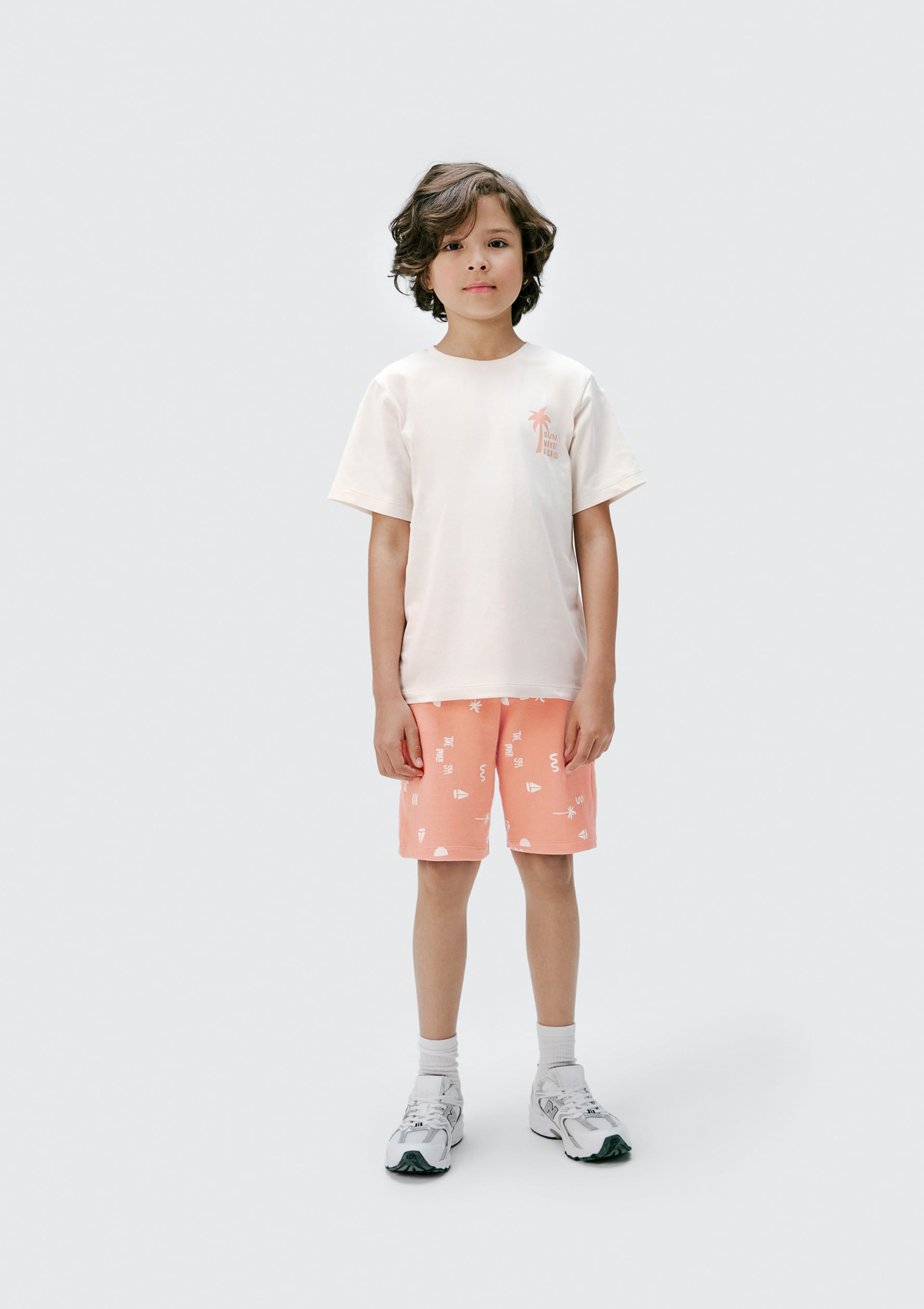 Conjunto Curto Infantil Menino Regular - Azul