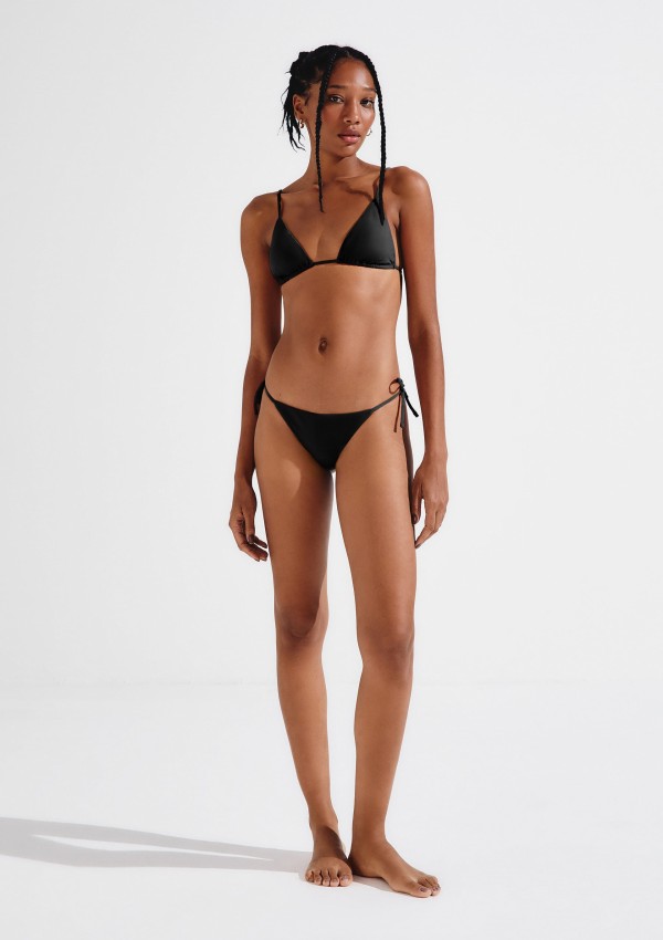 Encontraproduto.com.br - Biquíni Calcinha Tanga Com Fio LYCRA - Preto