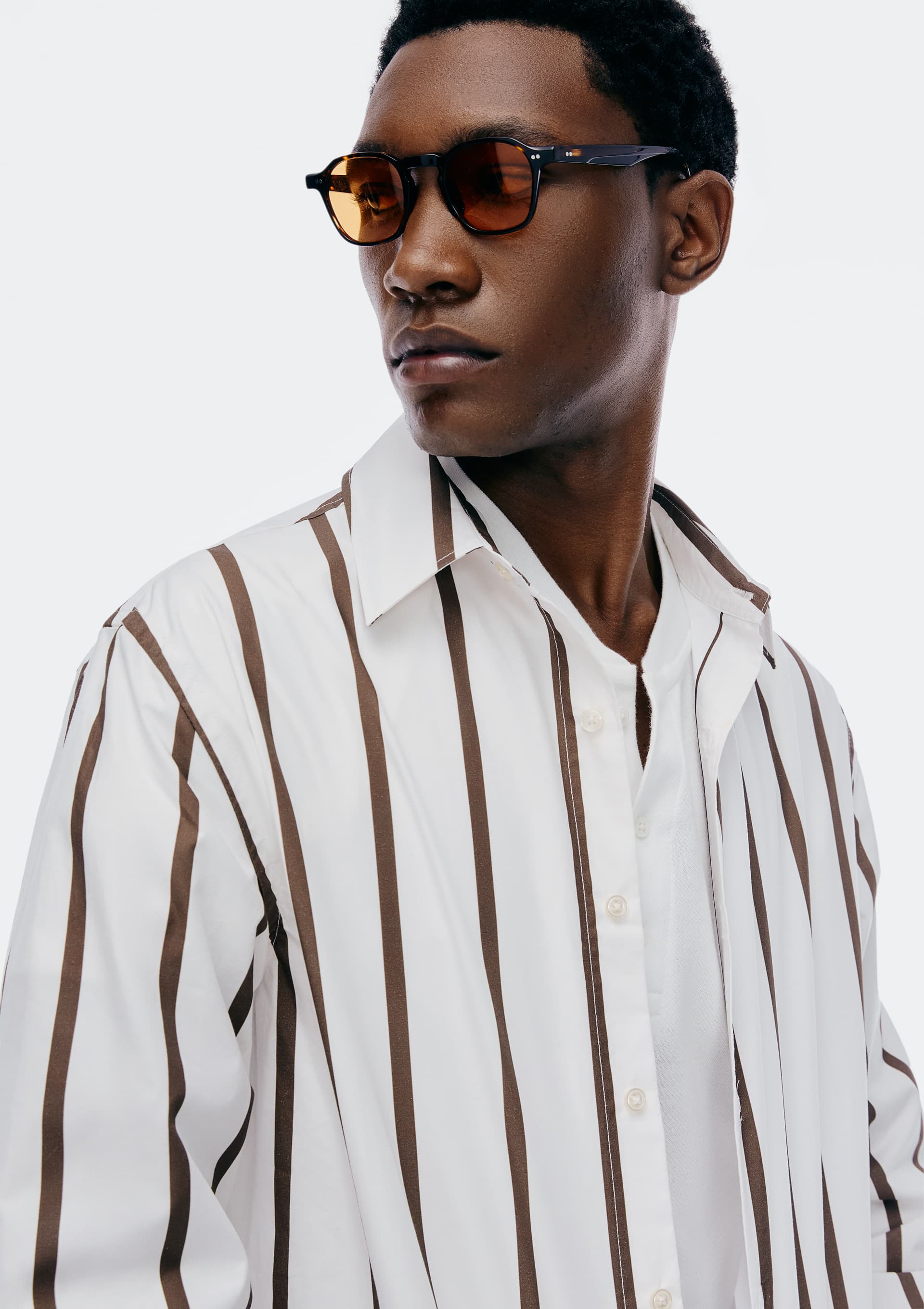 Encontraproduto.com.br - Camisa Masculina Manga Longa Fio Tinto Hering