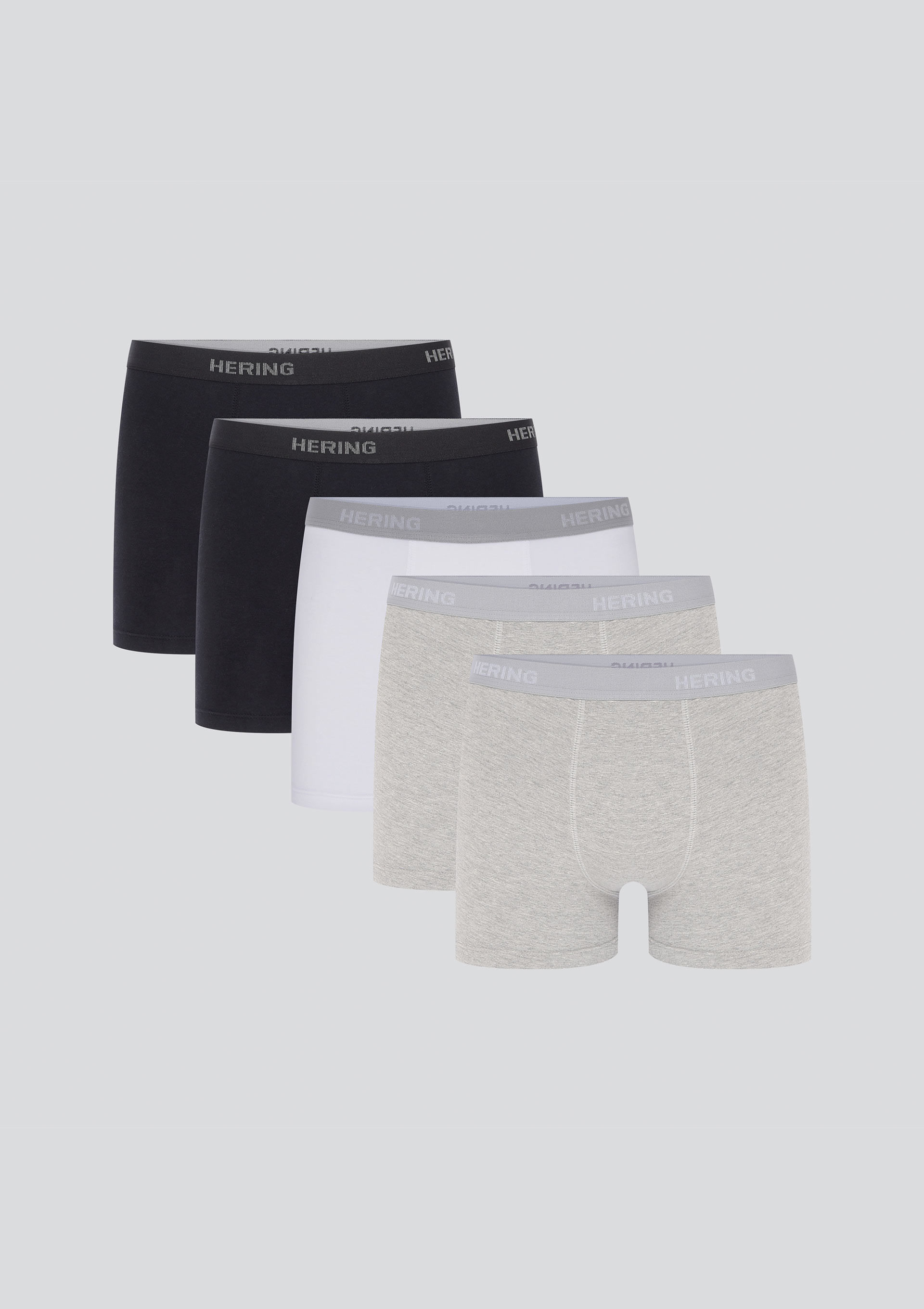 Encontraproduto.com.br - Kit 5 Cuecas Boxer Com elástico Personalizado - Multicolorido