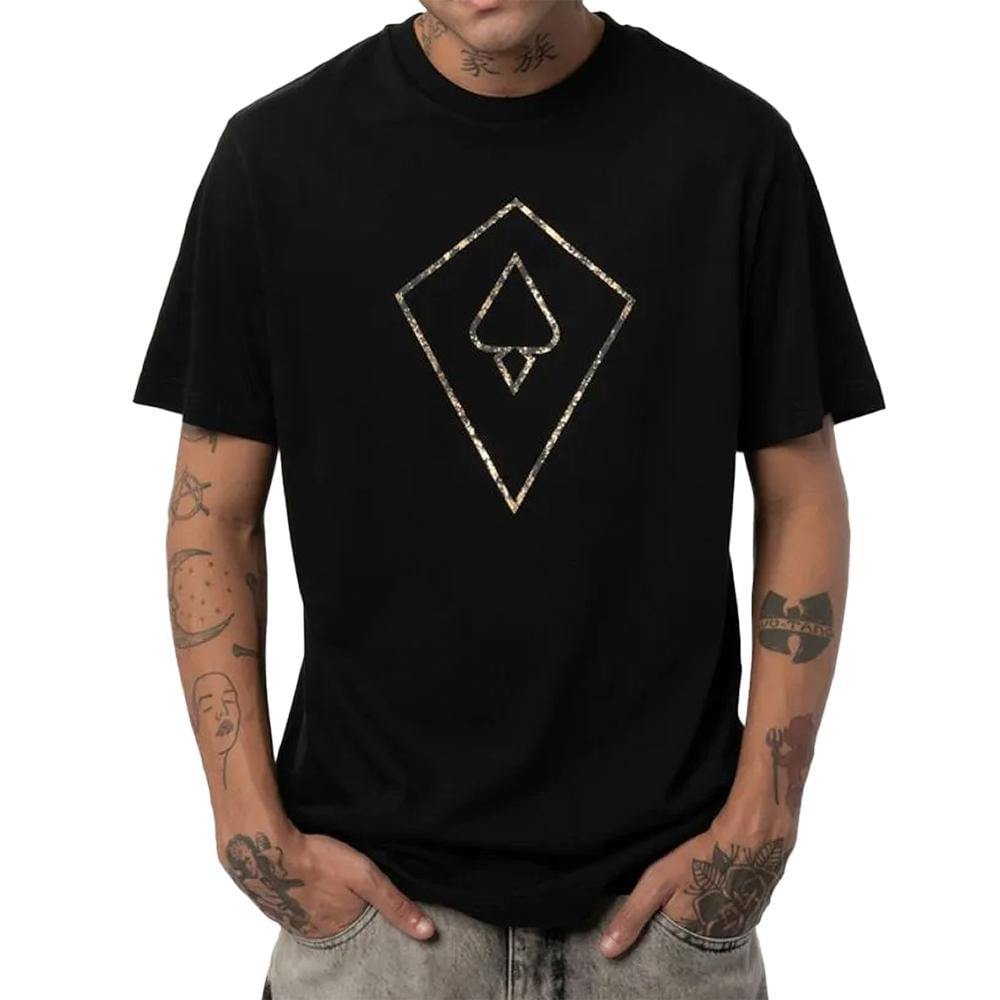 Camiseta MCD Pipa Espada Desgaste SM25 Masculina Preto
