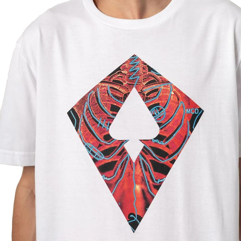 Camiseta MCD Pipa Esqueleto Raio X SM25 Masculina Branco