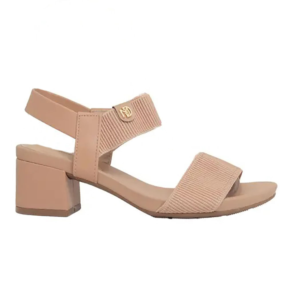 Encontraproduto.com.br - Sandália Feminina Modare Ultraconforto Salto Grosso - 7187100