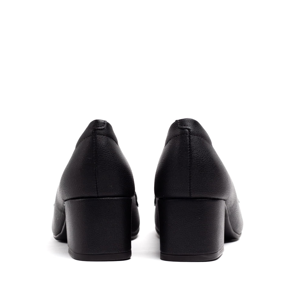 Encontraproduto.com.br - Sapato Feminino Modare com Salto Bloco Preto