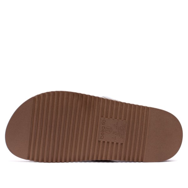 Encontraproduto.com.br - Chinelo Feminino Beira Rio Flatform com Strass Prata