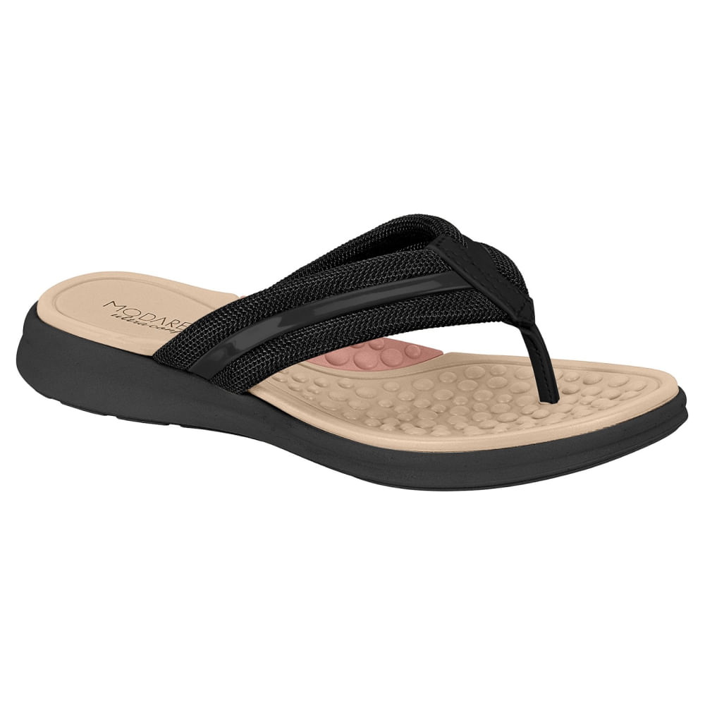Encontraproduto.com.br - Tamanco Plataforma Modare Preto Feminino