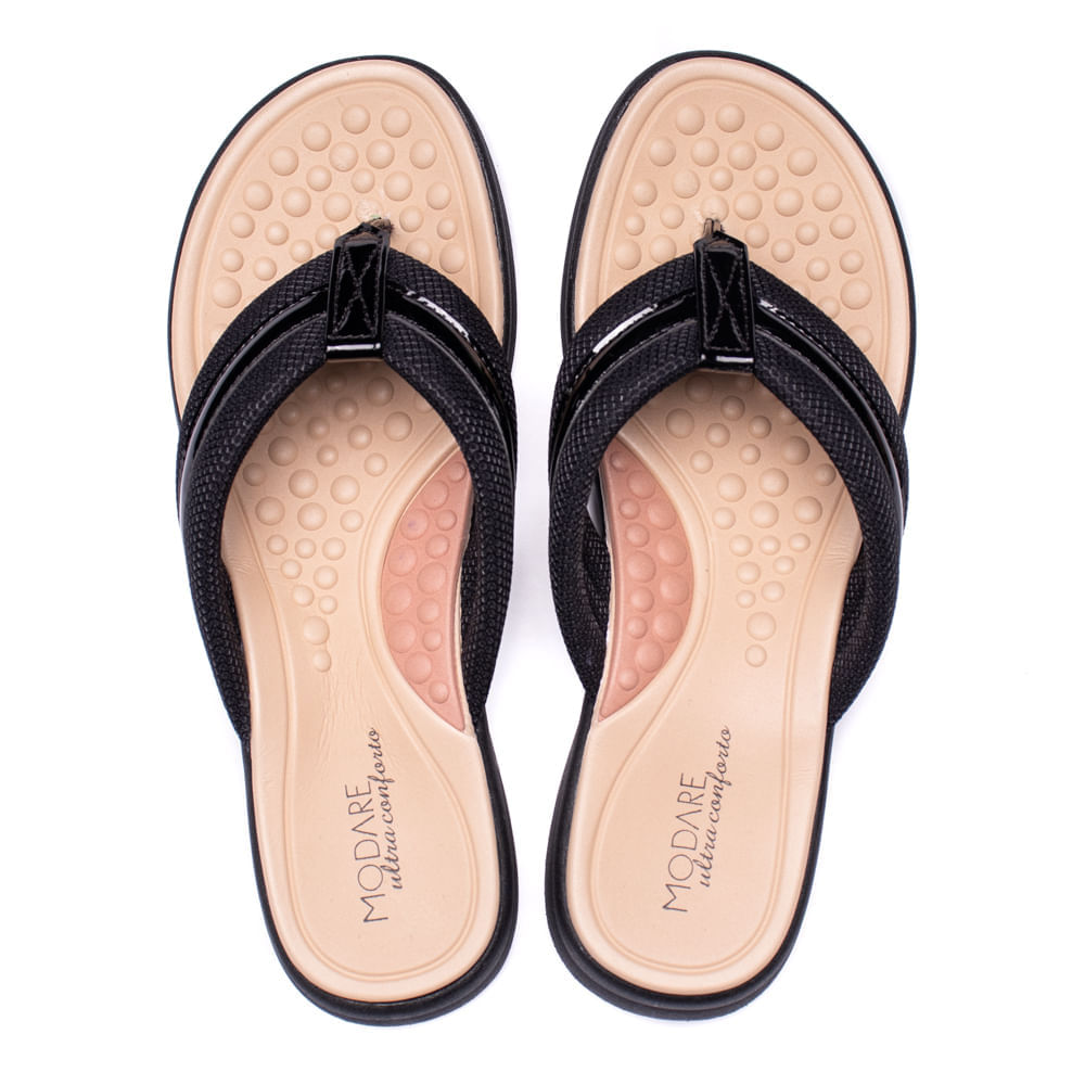 Encontraproduto.com.br - Tamanco Plataforma Modare Preto Feminino