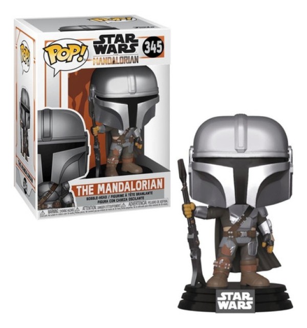 Boneco Movies Star Wars The Mandalorian 345 Funko Pop