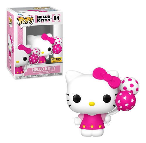 Funko Hello Kitty Com Balões, Pop!, Hello Kitty