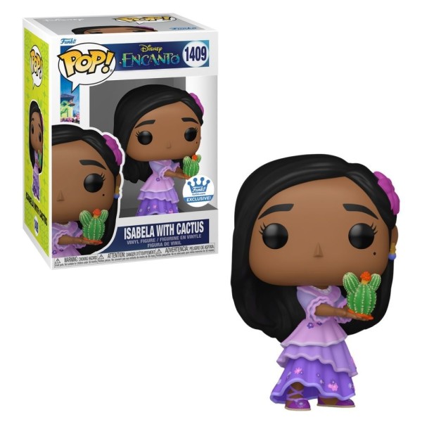 Encontraproduto.com.br - Boneco Funko POP! Disney Encanto - Isabela with Cactus