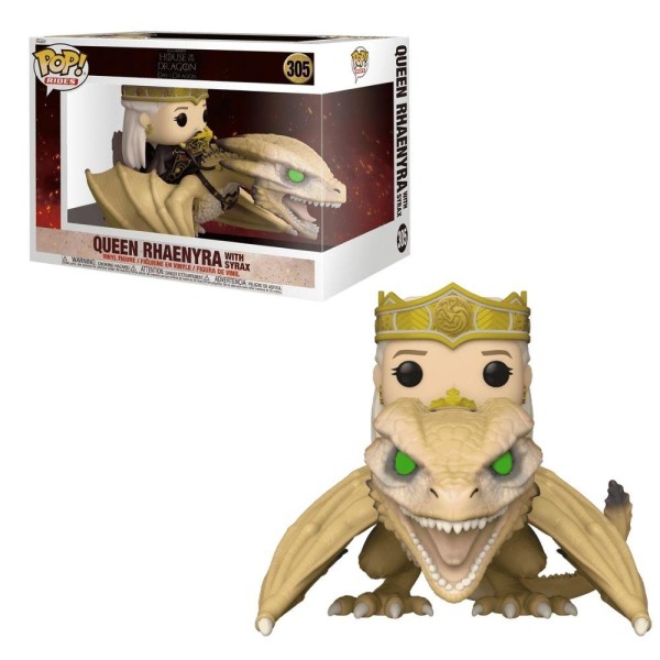 Encontraproduto.com.br - Boneco Funko Pop Of The Dragon Rhaenyra With Syrax