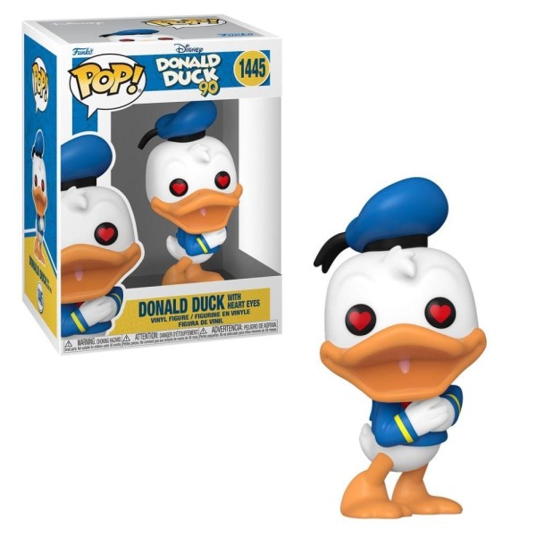 Figura de ação - Funko-Pop - Disney - Donald - Duckheart - Eyes - Candide