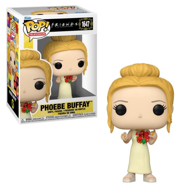 Encontraproduto.com.br - Boneco Funko Pop! Friends - Phoebe de Vestido com Enfeite