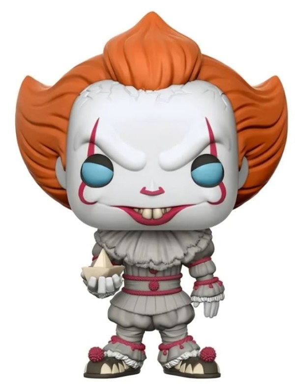Encontraproduto.com.br - It - Pennywise With Boat (472) - Funko