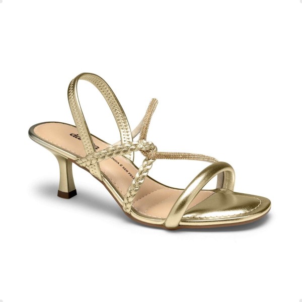 Encontraproduto.com.br - Sandalia Fem Salto Medio Fino Dakota  Y7841-0002