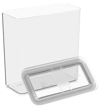 Encontraproduto.com.br - Pote Hermético Modo Capacidade 2,7l Retangular Cor Cristal
