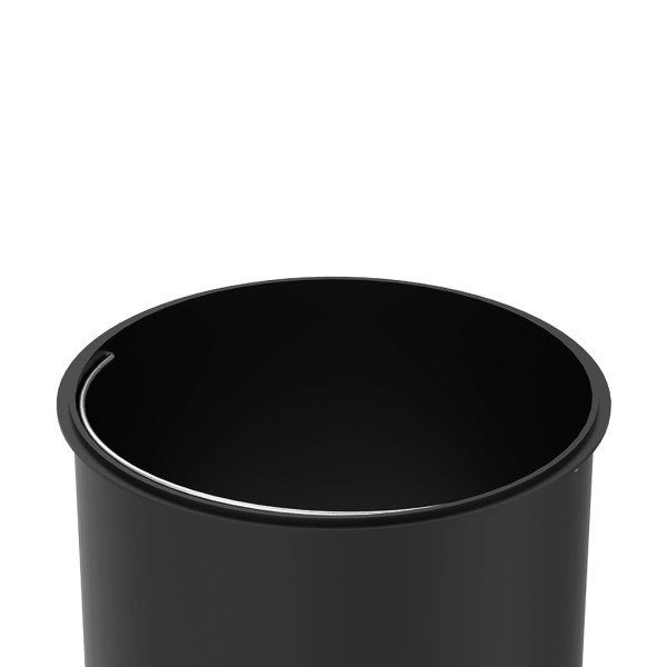 Encontraproduto.com.br - Lixeira Pedal e Balde 12L Aço Inox Escovado Spin Brinox