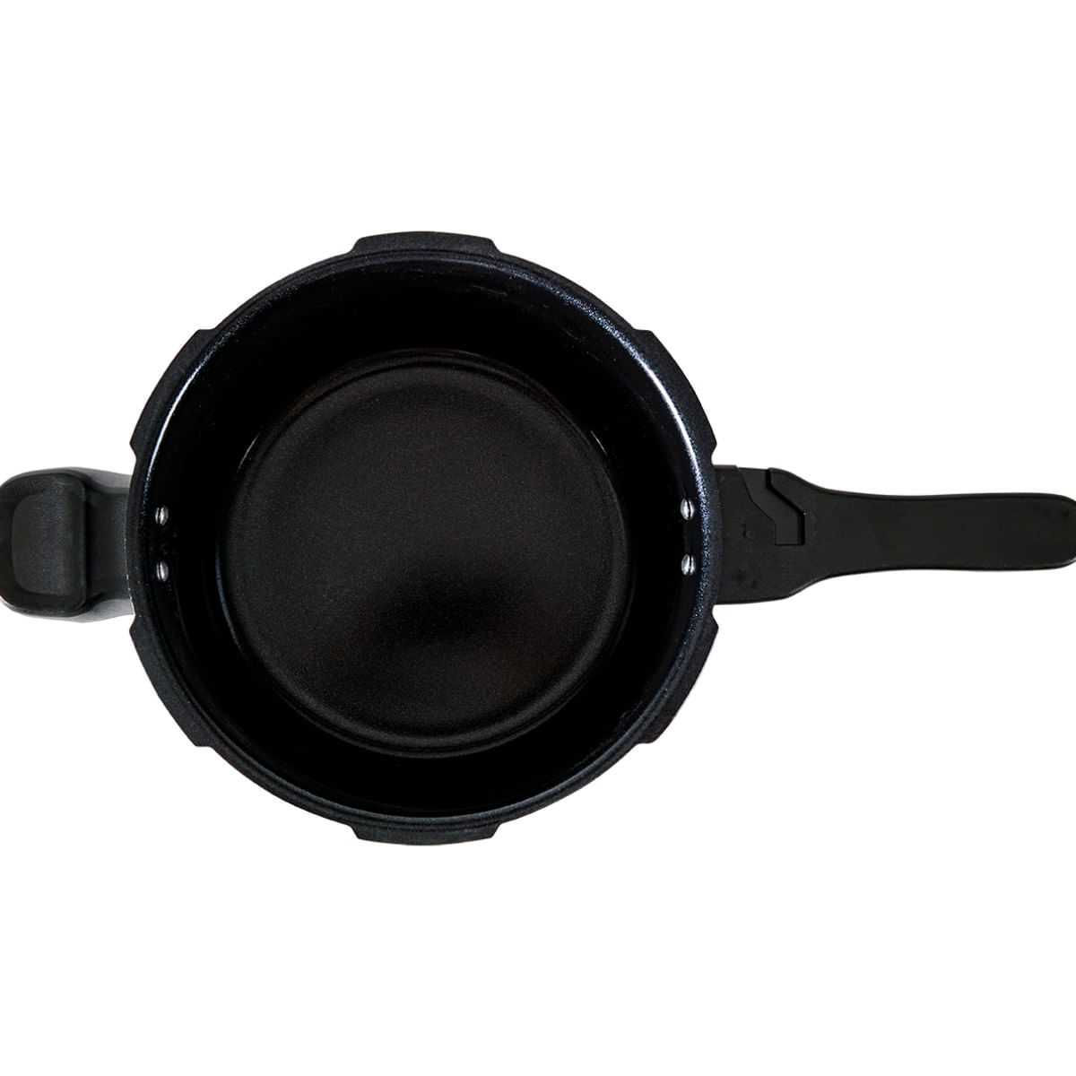 Encontraproduto.com.br - Panela de Pressão 20 cm 4,2 L Fundo de Indução Estrutura Alumínio Antiaderente Pro-Ceramic Premium Cor Preto Linha Ceramic Life Super Brinox