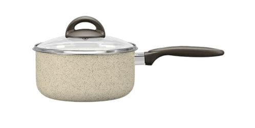 Encontraproduto.com.br - Jogo de Panelas Brinox Antiaderente Ceramic Life 5 Peças Suprema Vanilla