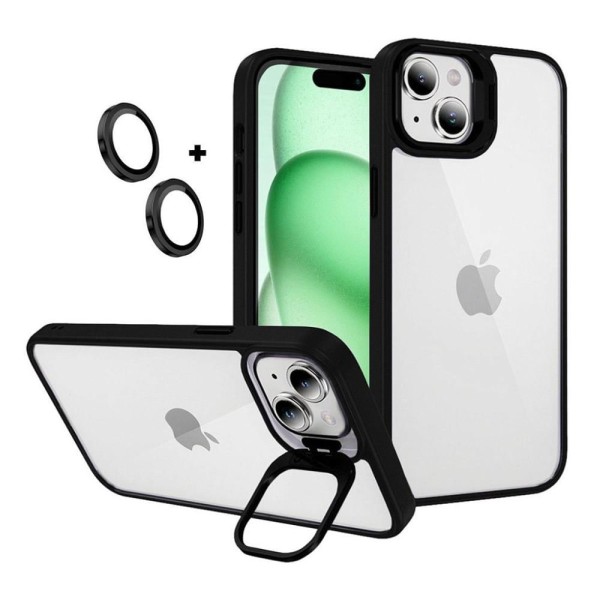 Encontraproduto.com.br - Capa para iPhone 15 Plus- Gravity Preta - Gshield