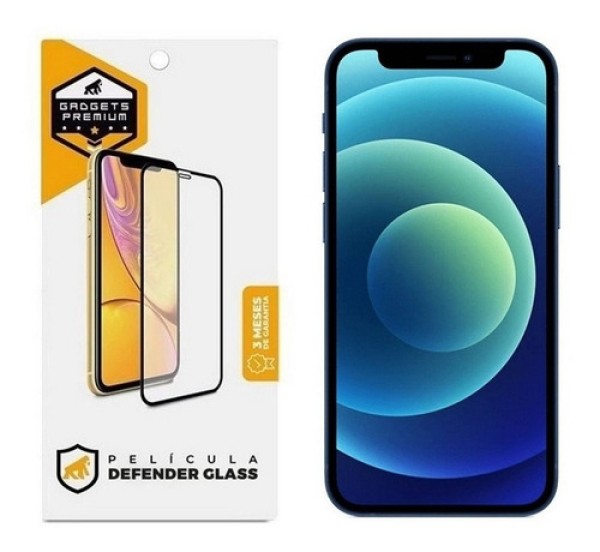 Película para iPhone 15 - Defender Glass Preta - Gshield
