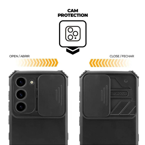 Encontraproduto.com.br - Kit Capa Victus e Película Coverage para Samsung Galaxy S23 Plus - Gshield