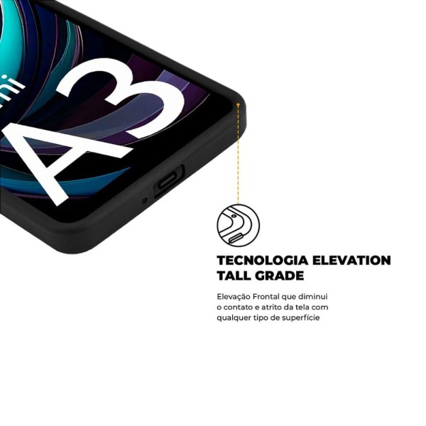 Encontraproduto.com.br - Capa para Xiaomi Redmi A3 - Silicon Veloz - Gshield
