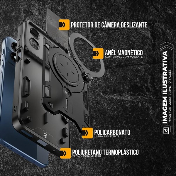Encontraproduto.com.br - Capa para Motorola Moto Razr 40 - Discovery - Gshield
