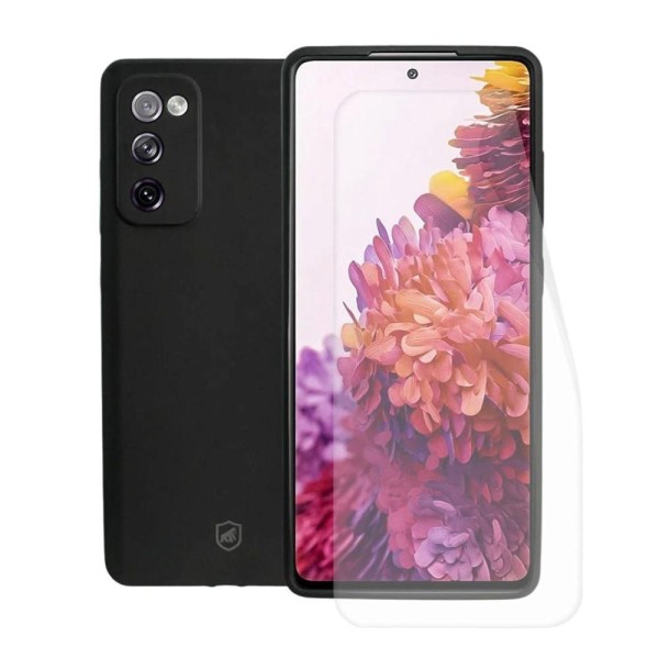 Kit Capa Silicon Veloz e Película Hydrogel HD para Samsung Galaxy S20 FE - Gshield