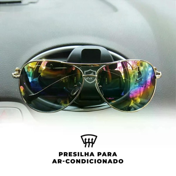 Encontraproduto.com.br - Suporte Veicular para Óculos Smart Grip no Atacado - Caixa Fechada 10 Unidades - Gshield