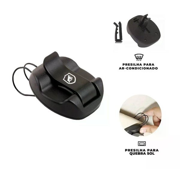 Encontraproduto.com.br - Suporte Veicular para Óculos Smart Grip no Atacado - Caixa Fechada 10 Unidades - Gshield