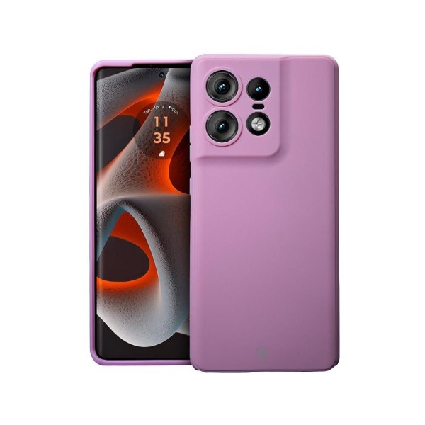 Encontraproduto.com.br - Capa para Motorola Moto Edge 50 Pro - Silicon Veloz - Rosa - Gshield