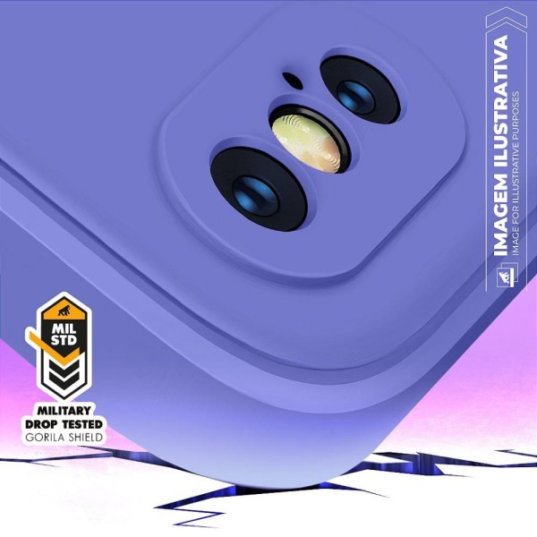 Encontraproduto.com.br - Capa para Xiaomi Redmi 13C 5G - Silicon Veloz - Lilás - Gshield