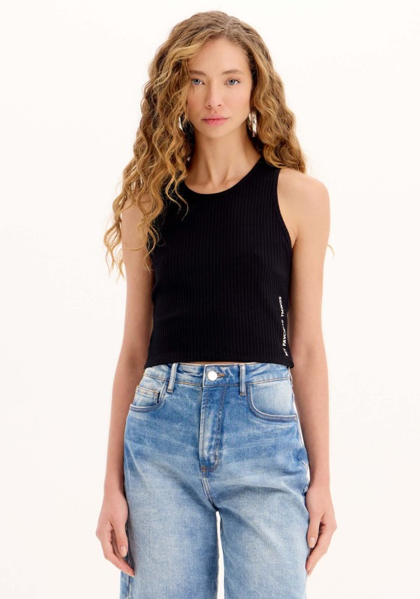 Encontraproduto.com.br - Blusa Regata Nadador Canelada