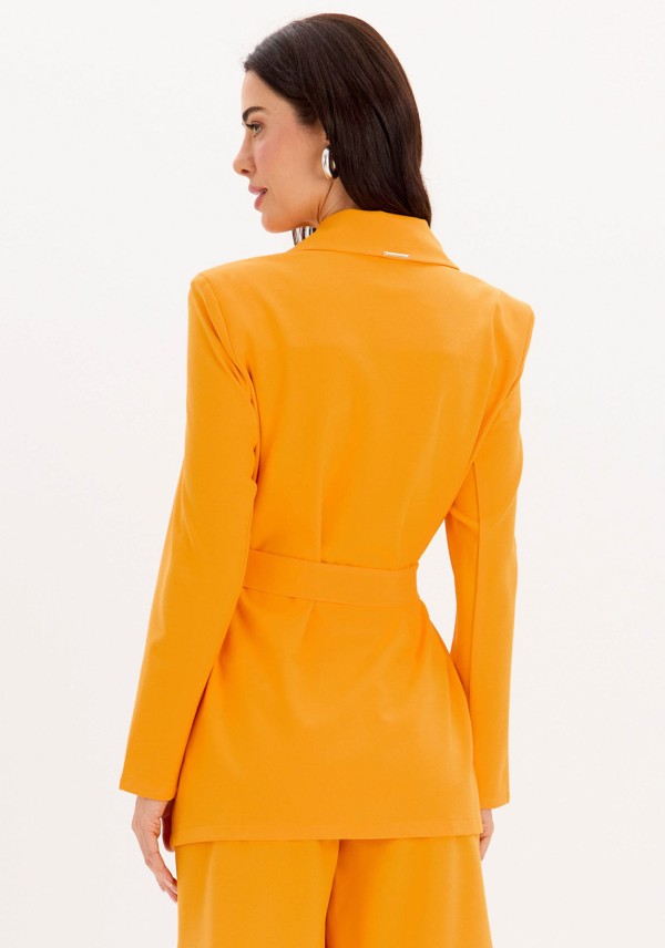Encontraproduto.com.br - Blazer Alongado com Cinto