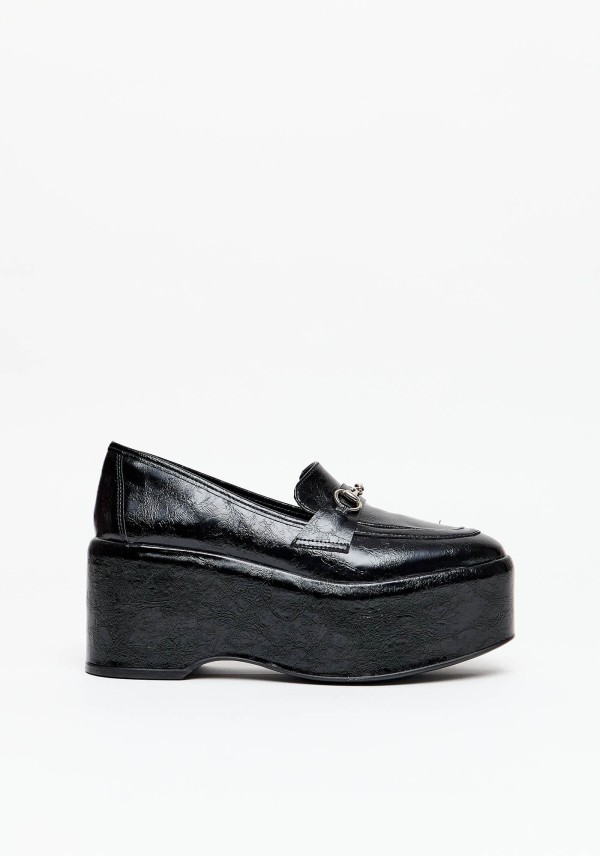 Mocassim Plataforma com Detalhe