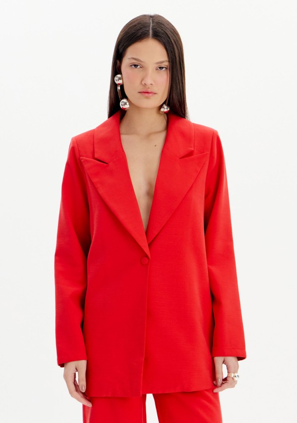 Encontraproduto.com.br - Blazer Alfaiataria Alongado