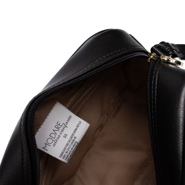 Encontraproduto.com.br - Bolsa Feminina Modare Transversal Matelassê Preta