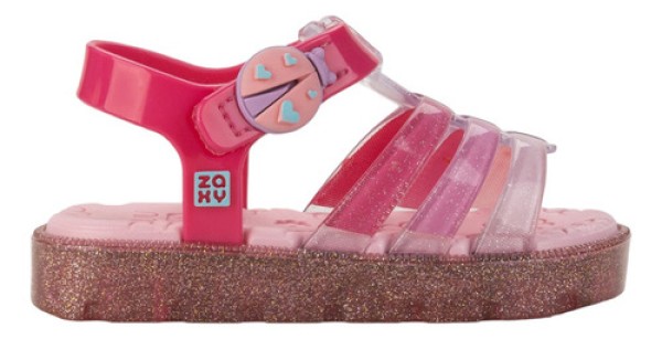 Sandália Bebe Feminina Casual Zaxynina - 19061-BF748